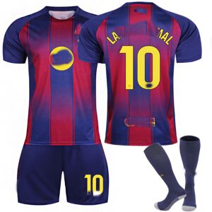 Unbranded (26(140-150cm), Barça Home) 25/26 Newest #10 Lamine Yamal Football Kits with Soc Unbranded (26(140-150cm), Barça Home) 25/26 Newest #10 Lamine Yamal Football Kits with Soc