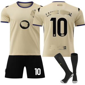 Unbranded (30(160-165cm), Barça Away) 25/26 Newest #10 Lamine Yamal Football Kits with Soc Unbranded (30(160-165cm), Barça Away) 25/26 Newest #10 Lamine Yamal Football Kits with Soc