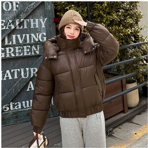 Gaatpot (咖啡, XL) 2025 Winter Small Men's Hooded Cotton Jacket Short Warm Cotton Jacket Gaatpot (咖啡, XL) 2025 Winter Small Men's Hooded Cotton Jacket Short Warm Cotton Jacket