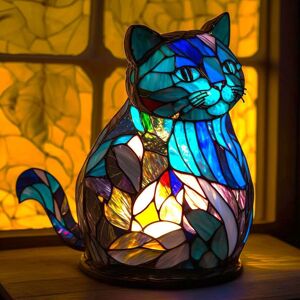 Unbranded (Cat) Flat Metal Bebetter Tabletop Decoration Home Animals Table Series Lamp Sup Unbranded (Cat) Flat Metal Bebetter Tabletop Decoration Home Animals Table Series Lamp Sup