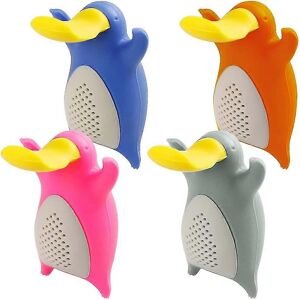 Unbranded Platypus Tea Infusers for Loose Leaf Tea, Set of 4 Silicone Tea Filters Unbranded Platypus Tea Infusers for Loose Leaf Tea, Set of 4 Silicone Tea Filters