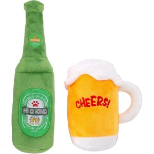 Unbranded Squeaky Dog Toy, Beer Mug, Beer Bottle, Squeaky Plush, Holiday Toy for Medium Do Unbranded Squeaky Dog Toy, Beer Mug, Beer Bottle, Squeaky Plush, Holiday Toy for Medium Do