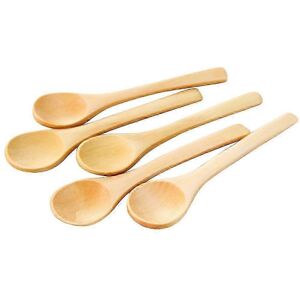 Unbranded 10 Pcs Wooden Soup Spoons Seasoning Honey Dessert Health Tableware Unbranded 10 Pcs Wooden Soup Spoons Seasoning Honey Dessert Health Tableware