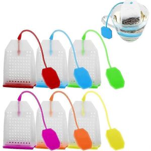 Unbranded Tea Infuser for Loose Tea, Tea Filter, Tea Bags, Reusable Tea Strainer (6 Colors Unbranded Tea Infuser for Loose Tea, Tea Filter, Tea Bags, Reusable Tea Strainer (6 Colors