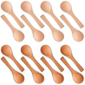 Unbranded 50 Pcs Small Wooden Spoons, Natural Mini Spoons, Wooden Teaspoons for Honey, for Unbranded 50 Pcs Small Wooden Spoons, Natural Mini Spoons, Wooden Teaspoons for Honey, for