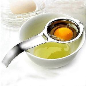 Unbranded Stainless Steel Egg Yolk Separator, Food Grade Oval Filter, 17 x 7 cm Unbranded Stainless Steel Egg Yolk Separator, Food Grade Oval Filter, 17 x 7 cm