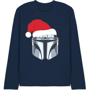 Star Wars: The Mandalorian Unisex Adult Mando Long-Sleeved Christmas T-Shirt Star Wars: The Mandalorian Unisex Adult Mando Long-Sleeved Christmas T-Shirt