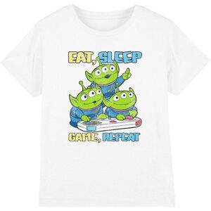 Toy Story Boys Eat Sleep Game Repeat Aliens T-Shirt Toy Story Boys Eat Sleep Game Repeat Aliens T-Shirt
