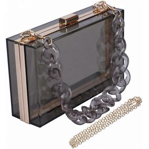 Kikidex (As show, One size) AVEKI Women Acrylic Transparent Gold star Evening Bags Purse Kikidex (As show, One size) AVEKI Women Acrylic Transparent Gold star Evening Bags Purse