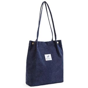 Kikidex (As show, One size) Corduroy Tote Bag for Women Girls Large Reusable Carry Shoul Kikidex (As show, One size) Corduroy Tote Bag for Women Girls Large Reusable Carry Shoul