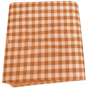 Unbranded (M-Orange) Multipurpose Checkered Tablecloth, Dustproof and Stain Resistant, for Unbranded (M-Orange) Multipurpose Checkered Tablecloth, Dustproof and Stain Resistant, for