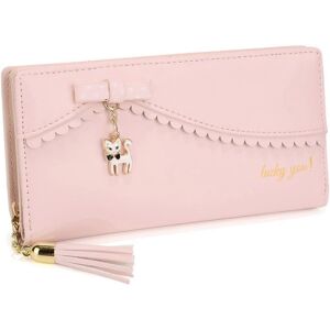 Kikidex (As show, One size) AVEKI Women Long Wallet PU Leather Clutch 5.5" Phone Ca Kikidex (As show, One size) AVEKI Women Long Wallet PU Leather Clutch 5.5" Phone Ca