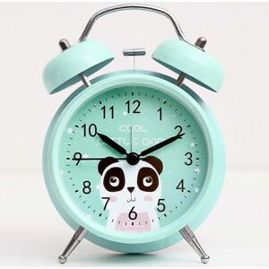 Kikidex (As show, One size) SAYTAY 4 inchs Bedroom Alarm Clock, Metal Alarm Clock , Stud Kikidex (As show, One size) SAYTAY 4 inchs Bedroom Alarm Clock, Metal Alarm Clock , Stud