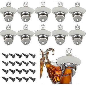 Unbranded Vintage Wall Mounted Bottle Opener, 10 Pack Wall Mounted Bottle Openers with Mou Unbranded Vintage Wall Mounted Bottle Opener, 10 Pack Wall Mounted Bottle Openers with Mou