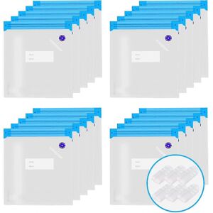 Unbranded 20 Pack Reusable Vacuum Food Storage Bags for Fruit, Vegetables, Meat, Fish, Bre Unbranded 20 Pack Reusable Vacuum Food Storage Bags for Fruit, Vegetables, Meat, Fish, Bre