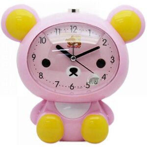 Kikidex (As show, One size) SAYTAY Alarm Clocks For Bedrooms, Cartoon Alarm Clock Bear A Kikidex (As show, One size) SAYTAY Alarm Clocks For Bedrooms, Cartoon Alarm Clock Bear A
