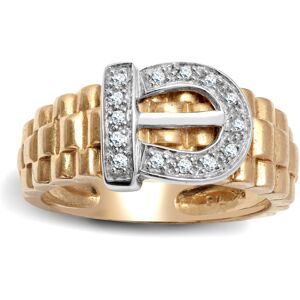 (T) Jewelco London Men's Solid 9ct Yellow Gold Pave Set Round H I1 0.15ct Diamon (T) Jewelco London Men's Solid 9ct Yellow Gold Pave Set Round H I1 0.15ct Diamon