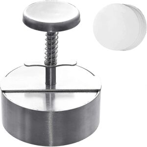Unbranded Hamburger Press (11.4 x 14 cm), Stainless Steel Hamburger Press, Adjustable Non- Unbranded Hamburger Press (11.4 x 14 cm), Stainless Steel Hamburger Press, Adjustable Non-