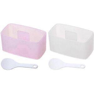 Unbranded Set of 2 washable onigiri and sushi molds with spoon Unbranded Set of 2 washable onigiri and sushi molds with spoon