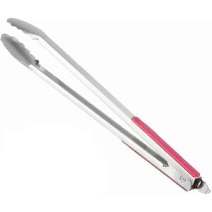 Unbranded (Red) Zhouba 16" Long Heat Resistant Kitchen Tongs for BBQ Salad Grilling Fish M Unbranded (Red) Zhouba 16" Long Heat Resistant Kitchen Tongs for BBQ Salad Grilling Fish M