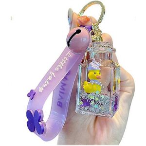 Kikidex (As show, One size) Men Women Creative Cute Swimming Yellow Duck Lucky Bottle He Kikidex (As show, One size) Men Women Creative Cute Swimming Yellow Duck Lucky Bottle He