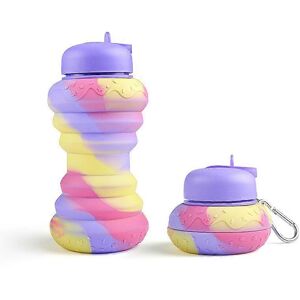 Kikidex (As show, One size) Silicone Telescopic Folding Cup Outdoor Sports Water Bottle Kikidex (As show, One size) Silicone Telescopic Folding Cup Outdoor Sports Water Bottle