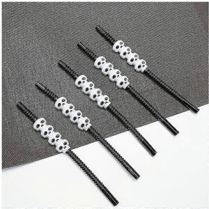 Unbranded Halloween Decorations, Halloween Arrangement, Skull Straws, Halloween Straws, Bl Unbranded Halloween Decorations, Halloween Arrangement, Skull Straws, Halloween Straws, Bl