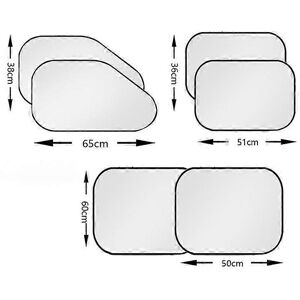 Kikidex (As show, One size) Car windshield sun visor full rear window sun visor side win Kikidex (As show, One size) Car windshield sun visor full rear window sun visor side win