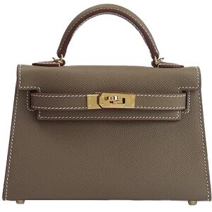 Unbranded (Elephant gray) Ladies Women Leather Handbag Commuter Crossbody Kelly Handbag Unbranded (Elephant gray) Ladies Women Leather Handbag Commuter Crossbody Kelly Handbag