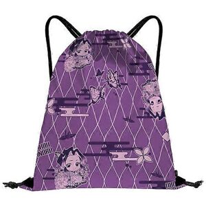 Kikidex (As show, One size) Girls Cute Drawstring Backpack Sports Bag Sports School Wate Kikidex (As show, One size) Girls Cute Drawstring Backpack Sports Bag Sports School Wate