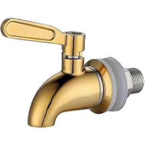 Unbranded 304 Stainless Steel Wine Dispenser Tap for Beer Juice - Gold Mirror 16mm Unbranded 304 Stainless Steel Wine Dispenser Tap for Beer Juice - Gold Mirror 16mm