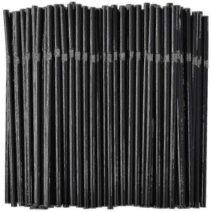 Unbranded (500pcs) 500/200/100pcs Black Flexible Drinking Straws Disposable Plastic Straws Unbranded (500pcs) 500/200/100pcs Black Flexible Drinking Straws Disposable Plastic Straws