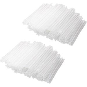 Unbranded Pack of 600 Giant Clear Plastic Straws for Smoothie, Milkshake, Bubble Tea Unbranded Pack of 600 Giant Clear Plastic Straws for Smoothie, Milkshake, Bubble Tea