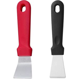 Unbranded Pack Small Grill Scrapers, Straight and Curved Metal Spatulas for Outdoor BBQ, C Unbranded Pack Small Grill Scrapers, Straight and Curved Metal Spatulas for Outdoor BBQ, C