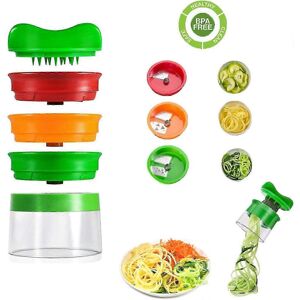 Unbranded 4 in 1 Spiralizer, Spiralizer Vegetable Cutter... Unbranded 4 in 1 Spiralizer, Spiralizer Vegetable Cutter...