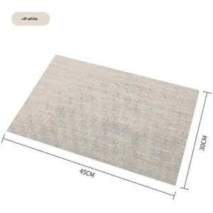 Unbranded Set of 6 Washable and Wipeable Placemats for Kitchen Table, Heat Resistant Non-S Unbranded Set of 6 Washable and Wipeable Placemats for Kitchen Table, Heat Resistant Non-S