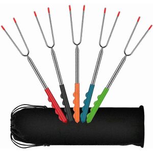Unbranded 32-115cm Extendable BBQ Skewers, Stainless Steel Barbecue Skewers for Campfire, Unbranded 32-115cm Extendable BBQ Skewers, Stainless Steel Barbecue Skewers for Campfire,