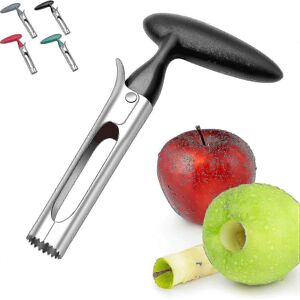 Unbranded (White Green) 2 in 1 Apple Corer, Stainless Steel Apple Corer Tool Unbranded (White Green) 2 in 1 Apple Corer, Stainless Steel Apple Corer Tool