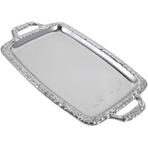 Unbranded 1pc Metal Serving Tray for Living Room, Food Storage Tray, Dish Tray Unbranded 1pc Metal Serving Tray for Living Room, Food Storage Tray, Dish Tray