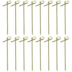 Unbranded 200 Pcs Decorative Wooden Cocktail Skewers for Cupcake Toppers Unbranded 200 Pcs Decorative Wooden Cocktail Skewers for Cupcake Toppers