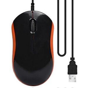 Kikidex (As show, One size) Wired Mini Optical Mouse, Stylish Style USB Portable Office Kikidex (As show, One size) Wired Mini Optical Mouse, Stylish Style USB Portable Office