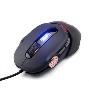 Kikidex (As show, One size) USB Wired Mouse, 3200 DPI 6 Button Silent Breathing Light Er Kikidex (As show, One size) USB Wired Mouse, 3200 DPI 6 Button Silent Breathing Light Er