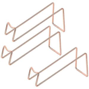 Unbranded (Rose Gold) Creative Red Wine Rack Simple Stainless Steel Wine Bottle Display St Unbranded (Rose Gold) Creative Red Wine Rack Simple Stainless Steel Wine Bottle Display St