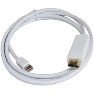 Kikidex (As show, One size) Mini DP to HDMI adapter cable 1.8m mini DisplayPort to HD Th Kikidex (As show, One size) Mini DP to HDMI adapter cable 1.8m mini DisplayPort to HD Th