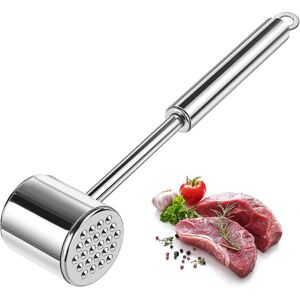 Unbranded Meat Tenderizer for Kitchen & BBQ - Heavy Duty Stainless Steel Steak Hammer for Unbranded Meat Tenderizer for Kitchen & BBQ - Heavy Duty Stainless Steel Steak Hammer for