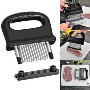 Unbranded Ultra-sharp stainless steel blade meat tenderizer with handle, kitchen tool Unbranded Ultra-sharp stainless steel blade meat tenderizer with handle, kitchen tool