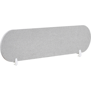 Beliani Desk Screen Light Grey SPARKY Beliani Desk Screen Light Grey SPARKY