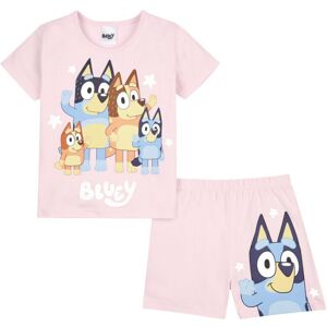 (3-4 Years) Bluey Girls Short Pyjamas Bluey And Bingo Pjs (3-4 Years) Bluey Girls Short Pyjamas Bluey And Bingo Pjs