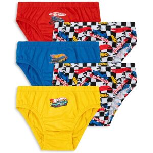 (2-3 Years) Hot Wheels Boys Briefs, Pack Of 5 Underwear (2-3 Years) Hot Wheels Boys Briefs, Pack Of 5 Underwear
