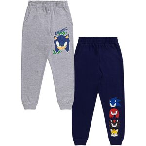 (9-10 Years) Sonic The Hedgehog Boys Jogging Bottom Pack Of 2 (9-10 Years) Sonic The Hedgehog Boys Jogging Bottom Pack Of 2